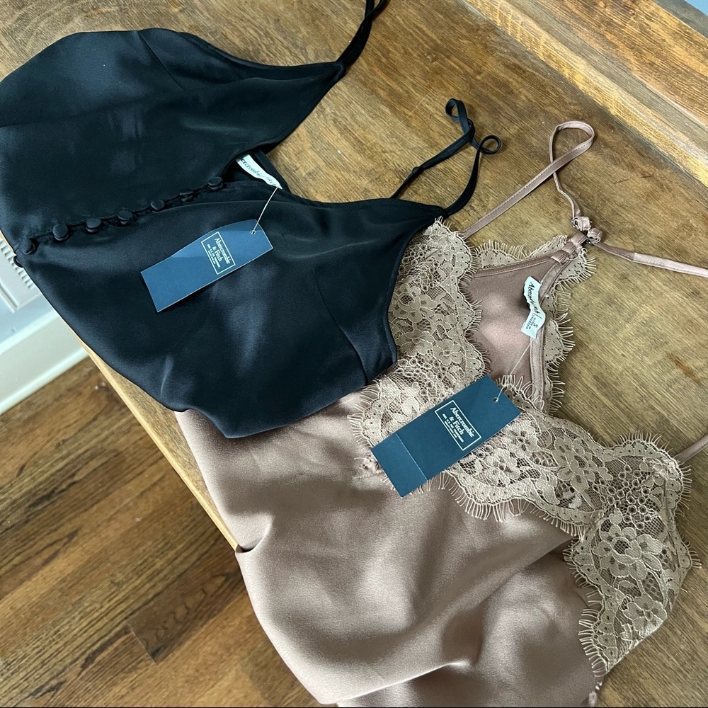 Set of two NWT Abercrombie bodysuits